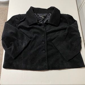 Lane Bryant Women’s Cropped Textured Jacket